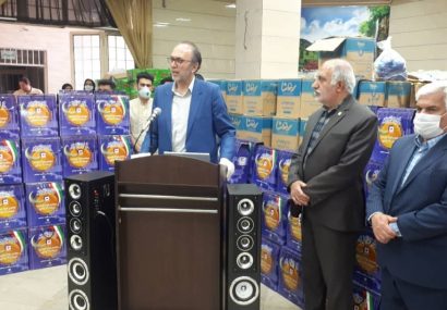 آغاز توزیع  ١۵٠٠بسته معیشتی توسط مجتمع فولاد خراسان