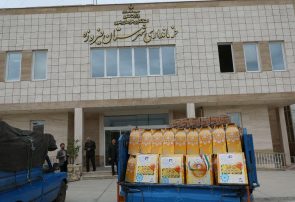 اهدای ۳۰۰ بسته معیشتی بهداشتی به شهرستان فیروزه اهدای ۳۰۰ بسته معیشتی بهداشتی به شهرستان فیروزه