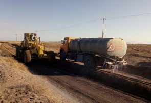 تکمیل زیر سازی راه روستایی بزق و کلاته حسن آباد در نیشابور تکمیل زیر سازی راه روستایی بزق و کلاته حسن آباد در نیشابور