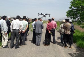 پرواز اولین پهباد سمپاش نیشابور پرواز اولین پهباد سمپاش نیشابور