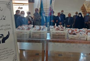 ۲و نیم تن گوشت قرمز در بین خانواده‌های کم‌برخوردار نیشابور آماده توزیع شد