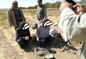 دستگيري صيادان غير مجاز پرنده هاي شكاري در حال انقراض دستگیری صیادان غیر مجاز پرنده های شکاری در حال انقراض