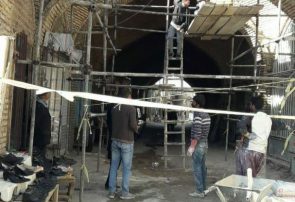 آغاز مرمت بازار تاریخی نیشابور آغاز مرمت بازار تاریخی نیشابور