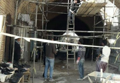 آغاز مرمت بازار تاریخی نیشابور آغاز مرمت بازار تاریخی نیشابور