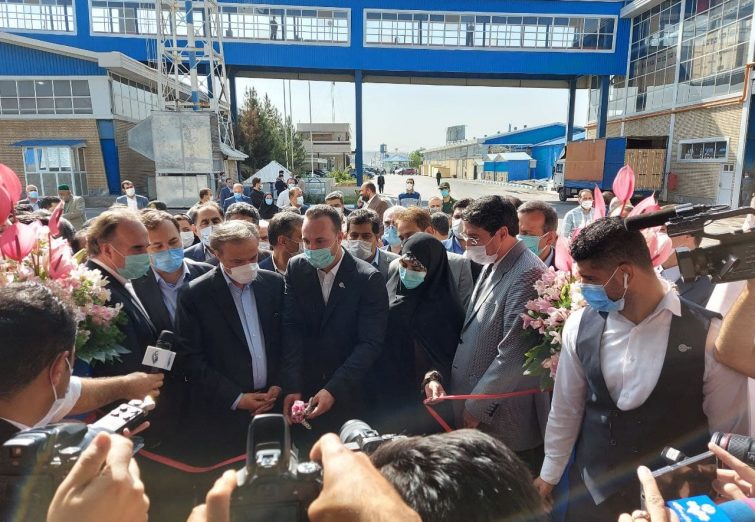 خط تولید شرکت الکترو فرامهر پارسه با حضور وزیر صمت به بهره‌برداری رسید