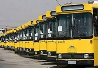 چرخ اتوبوس های درون شهری نیشابور نمی چرخد