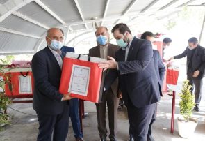 اهدای کمک های خیرخواهانه فولاد خراسان به دانشکده علوم پزشکی نیشابور اهدای کمک های خیرخواهانه فولاد خراسان به دانشکده علوم پزشکی نیشابور