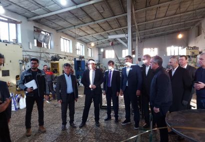 با هدف افزایش مراودات تجاری؛ هیات تجار تاجیکستان از صنایع تولیدی نیشابور بازدید کردند با هدف افزایش مراودات تجاری؛ هیات تجار تاجیکستان از صنایع تولیدی نیشابور بازدید کردند