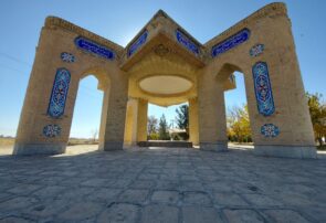 آغاز بهسازی و مرمت آرامگاه حیدر یغما شاعر خشتمال نیشابوری آغاز بهسازی و مرمت آرامگاه حیدر یغما شاعر خشتمال نیشابوری