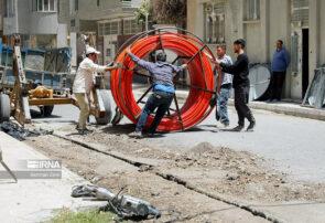 همهی شهر نیشابور زیر پوشش فیبر نوری میرود همهی شهر نیشابور زیر پوشش فیبر نوری میرود