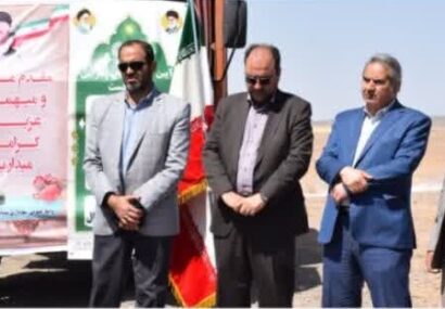 کلنگ احداث زبالهگاه جدید نیشابور زمین زده شد کلنگ احداث زبالهگاه جدید نیشابور زمین زده شد