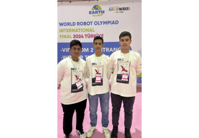 درخشش نوجوانان نیشابور در مسابقات جهانی رباتیک درخشش نوجوانان نیشابور در مسابقات جهانی رباتیک