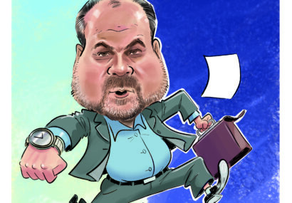 دونده فرماندار نیشابور: از وقتی اومدم نیشابور انقدر دویدم که می‌تونم دوره بعد تو مسابقات المپیک شرکت کنم.