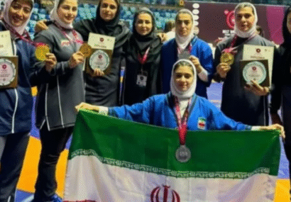 رقیه محمودآبادی قهرمان آسیا شد رقیه محمودآبادی قهرمان آسیا شد