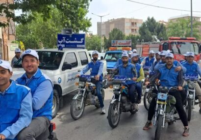 اجرای مانور گشت آب در نیشابور برای مدیریت بحران کمآبی اجرای مانور گشت آب در نیشابور برای مدیریت بحران کمآبی