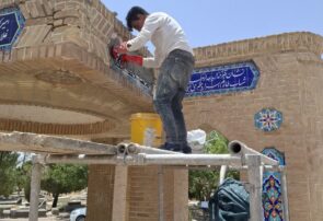 مرمت آرامگاه یغمای خشتمال نیشابوری مرمت آرامگاه یغمای خشتمال نیشابوری