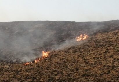 شعلههای بحران در ارتفاعات بینالود/ هشدار: سرعت بیابانی شدن اراضی نیشابور از میانگین کشوری بالاتر است شعلههای بحران در ارتفاعات بینالود/ هشدار: سرعت بیابانی شدن اراضی نیشابور از میانگین کشوری بالاتر است