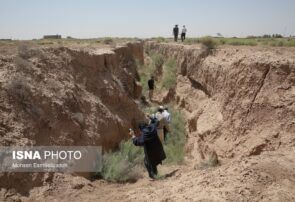 بزرگترین فرونشست ایران در نیشابور بزرگترین فرونشست ایران در نیشابور