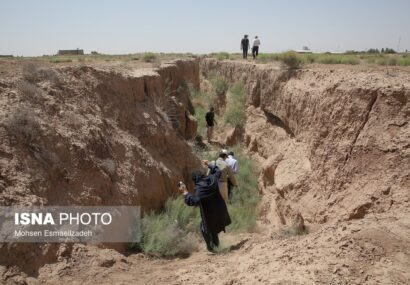 بزرگترین فرونشست ایران در نیشابور بزرگترین فرونشست ایران در نیشابور