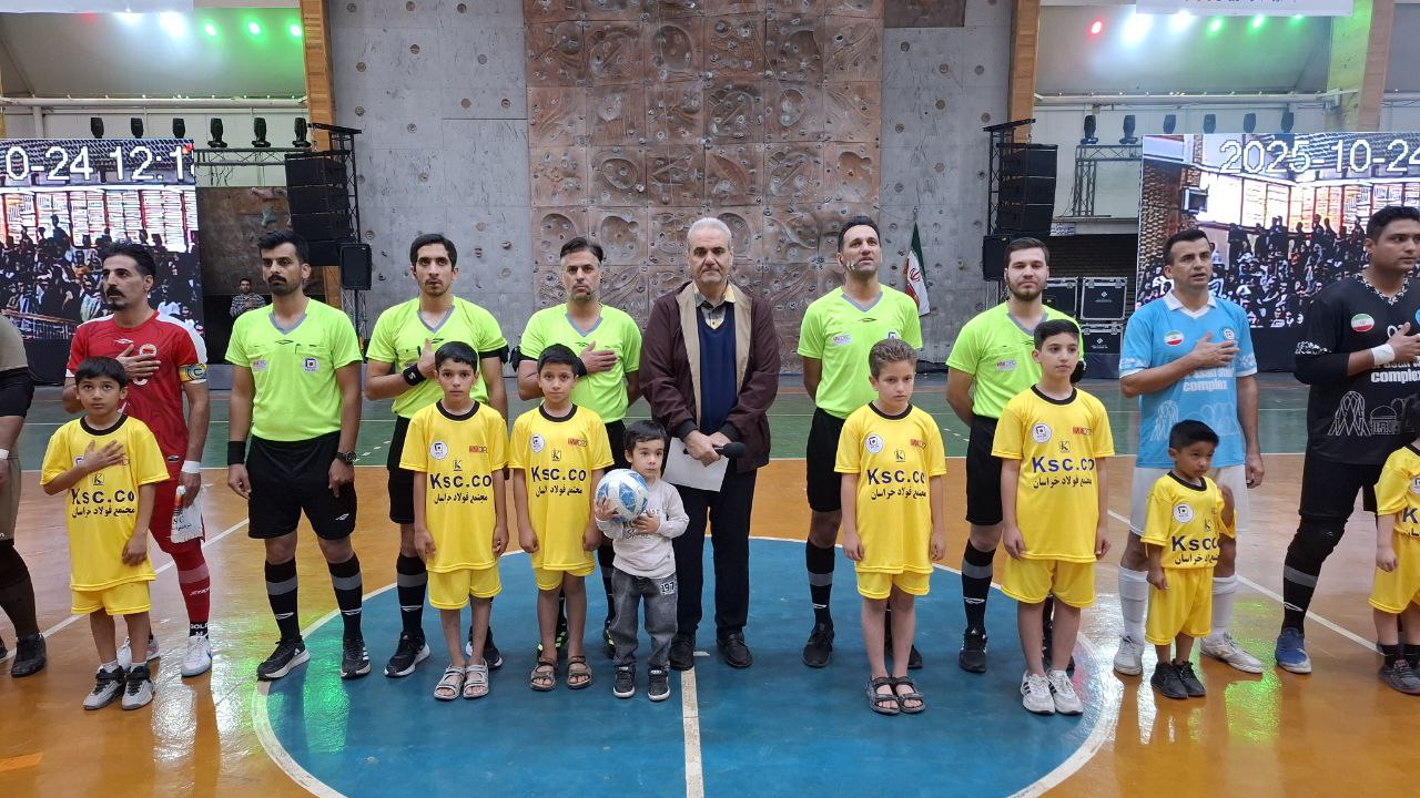 فولاد خراسان نایب‌قهرمان فوتسال ایمیدرو