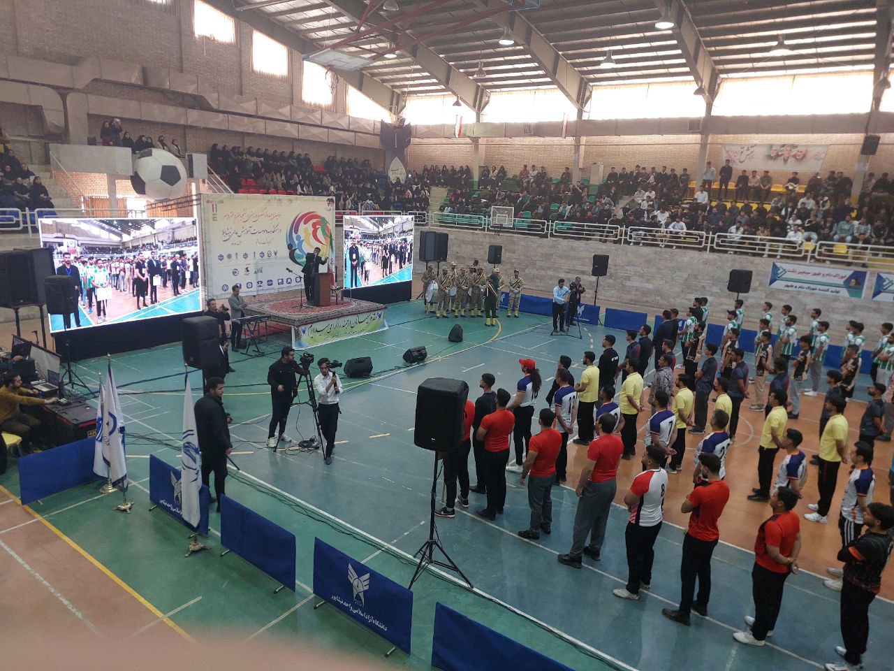 به میزبانی دانشگاه آزاداسلامی نیشابور دومین المپیادفرهنگی و ورزشی هیات  ورزش‌های دانشگاهی شهرستان برگزار شد