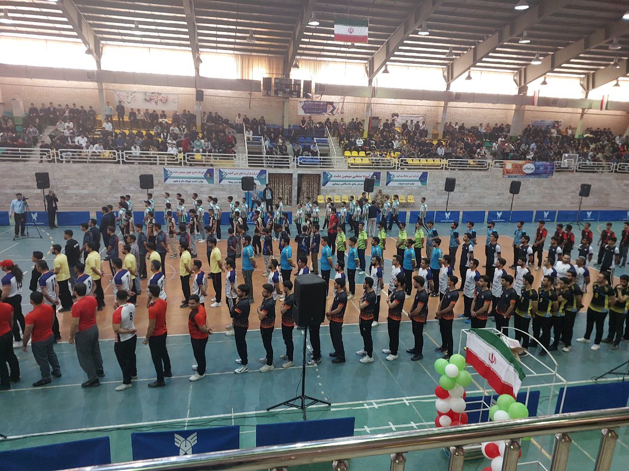 به میزبانی دانشگاه آزاداسلامی نیشابور دومین المپیادفرهنگی و ورزشی هیات  ورزش‌های دانشگاهی شهرستان برگزار شد