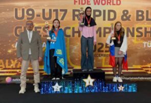 دختر نیشابوری قهرمان بلیتس شطرنج جهان در رده سنی زیر ۱۵ سال دختران شد دختر نیشابوری قهرمان بلیتس شطرنج جهان در رده سنی زیر ۱۵ سال دختران شد